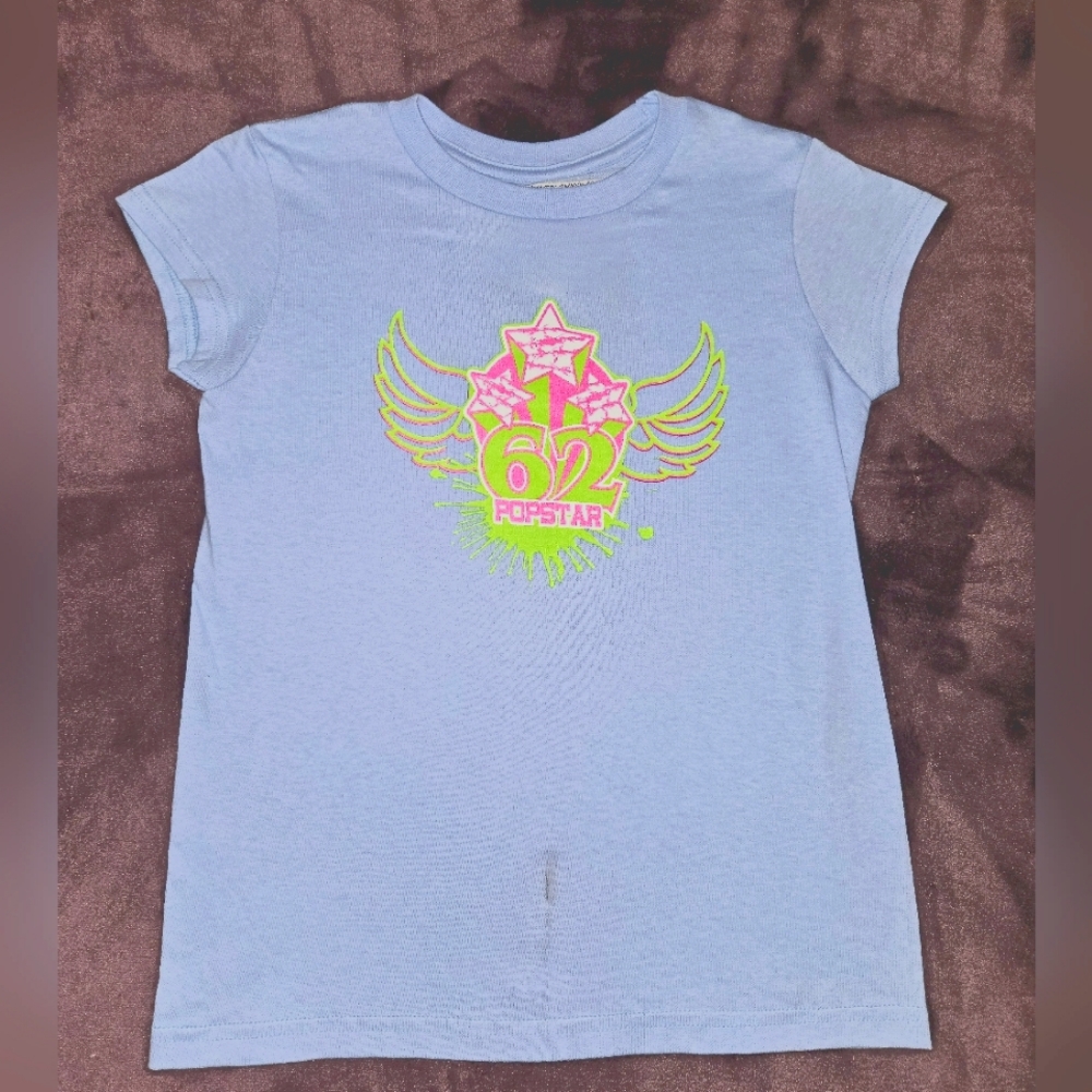 Pop Star Graphic Tee Size Youth Medium